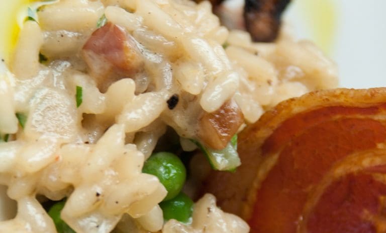 Ita Risotto Risotto with Peas - Gusto TV