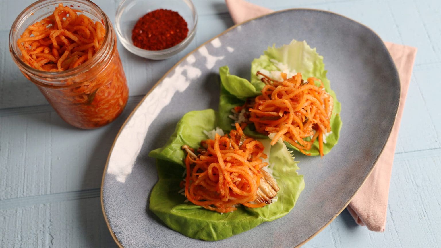 Jicama + Korea, Jicama Kimchi Gusto TV