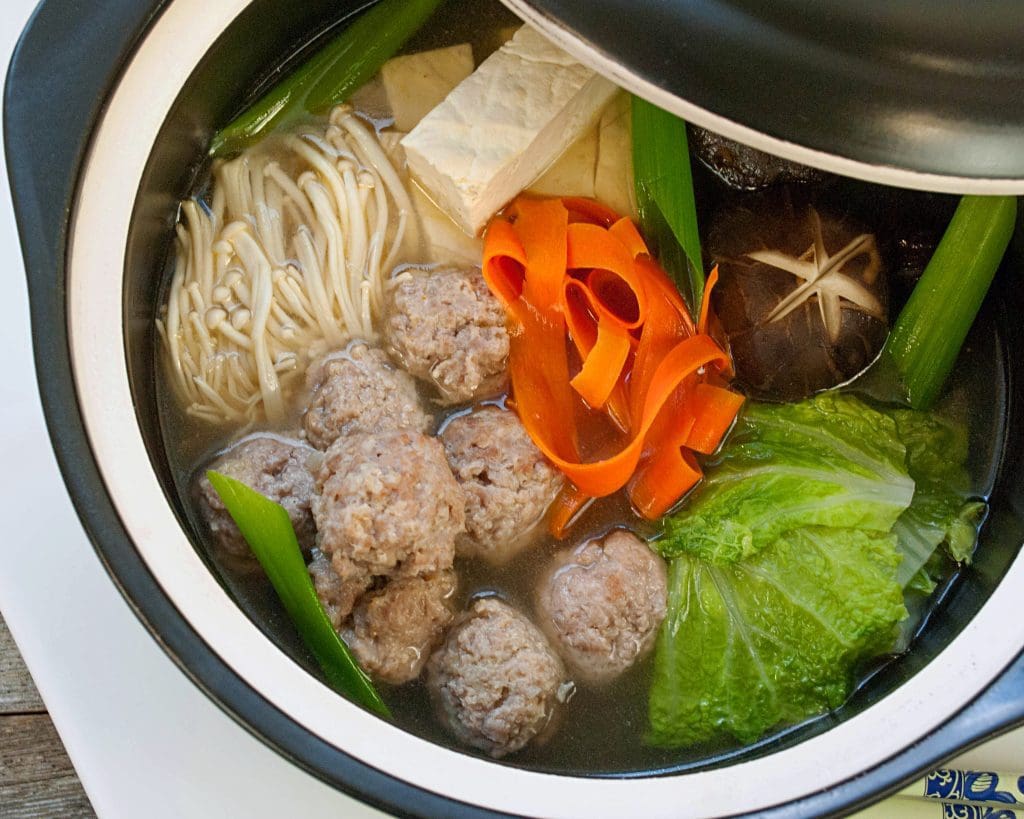 Japanese Chicken Meatball Hot Pot - Gusto TV