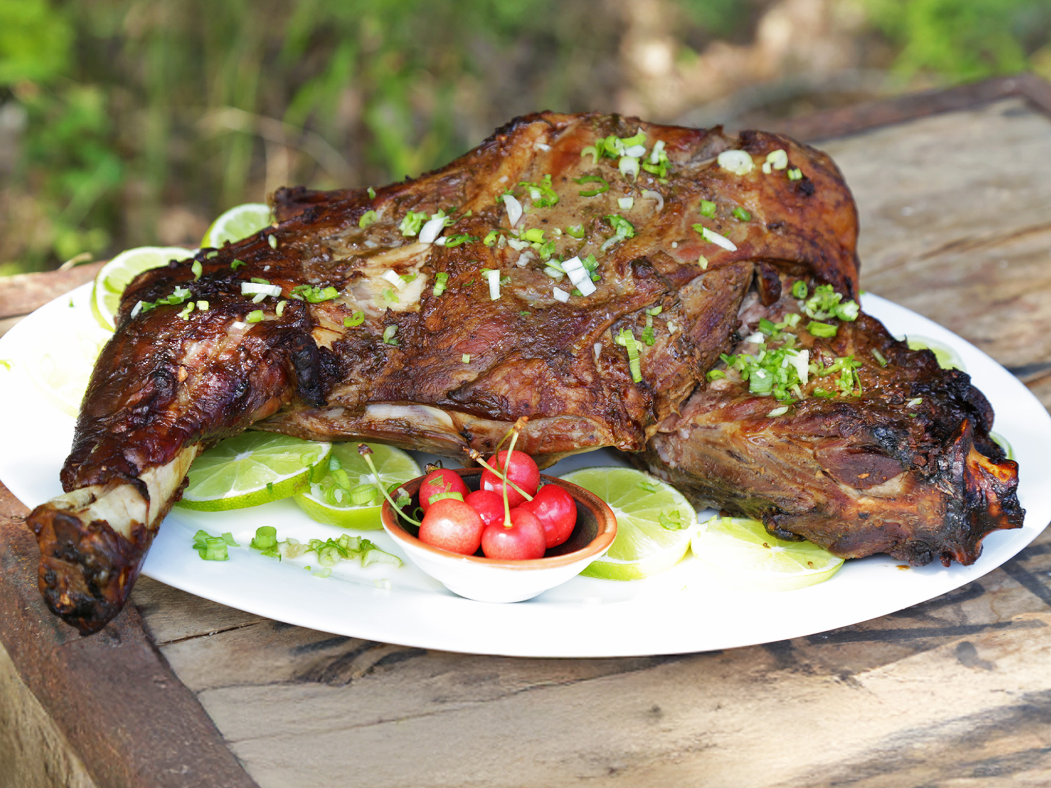 Smoked Lamb Shoulder