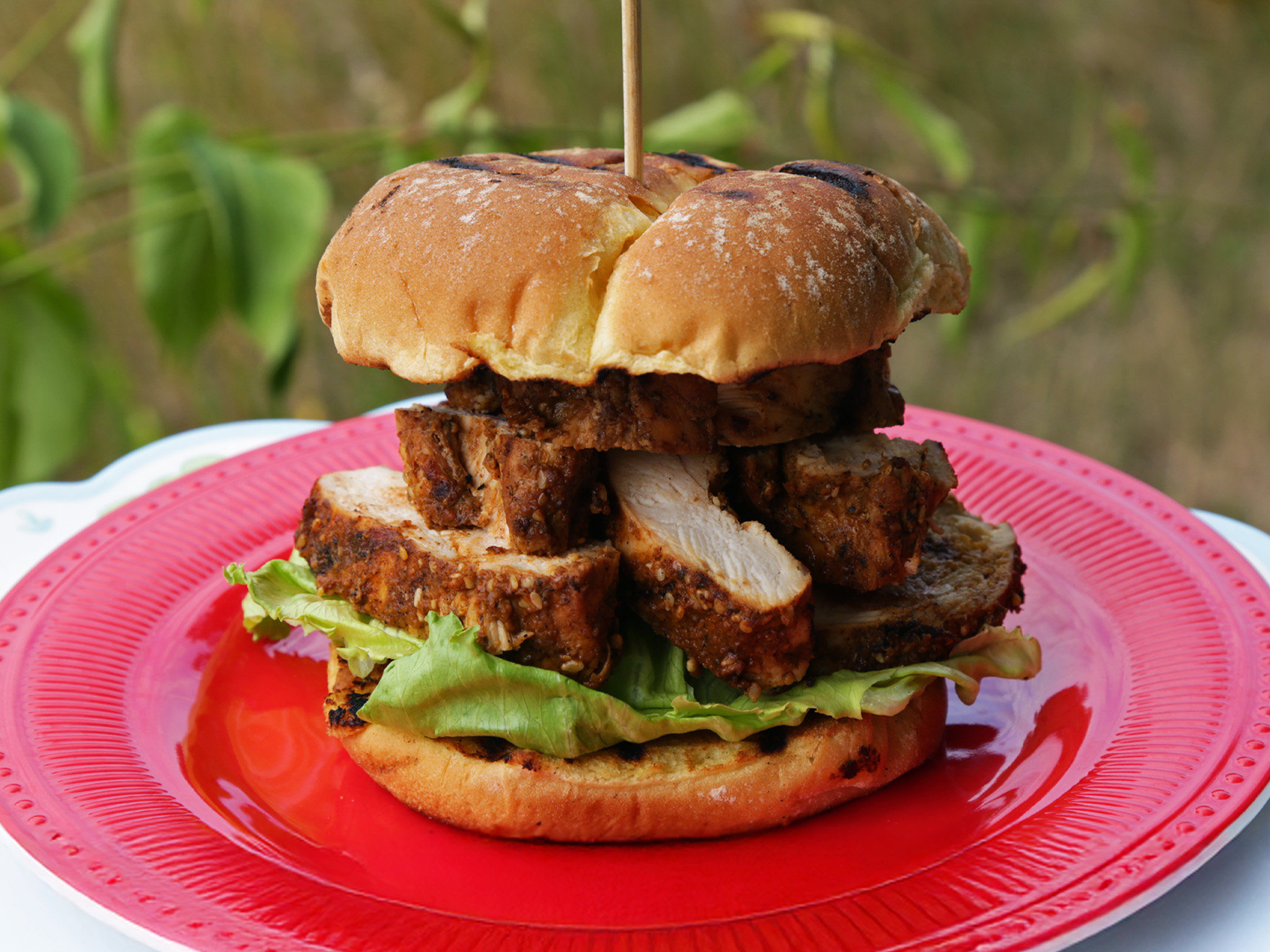 MOLE CHICKEN BREAST SANDWICH
