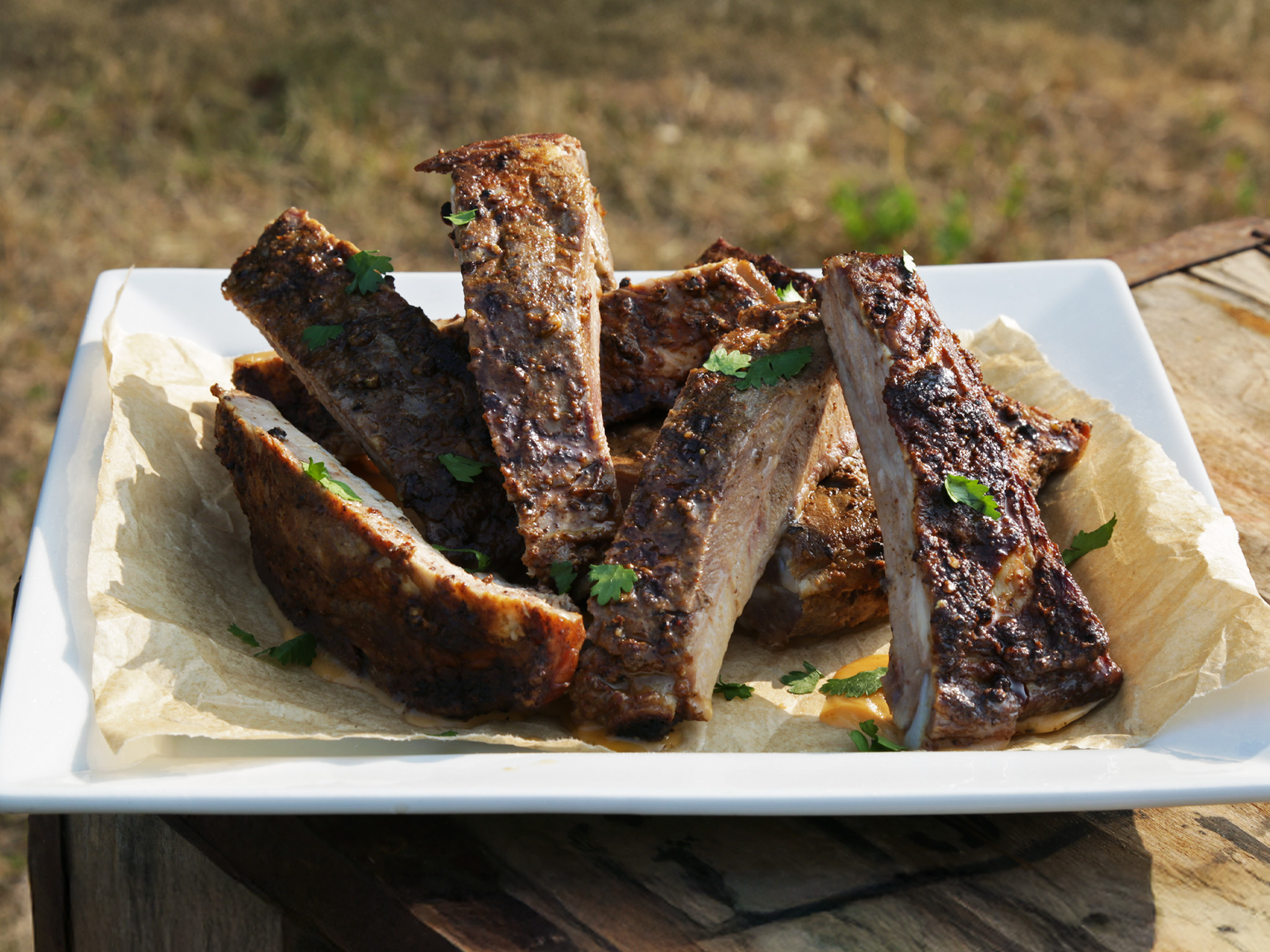 Lager Smoked Ribs