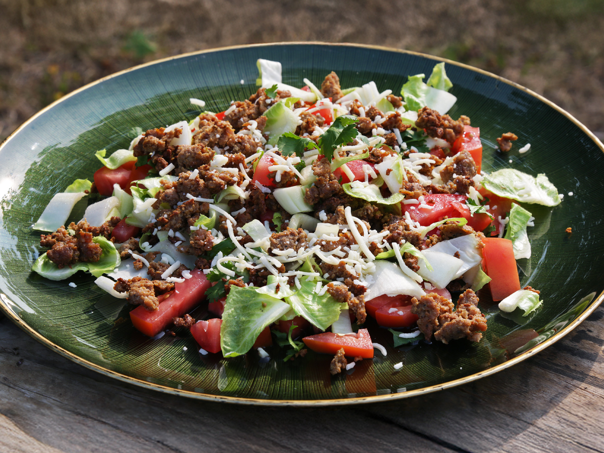 Chicory Chorizo Salad