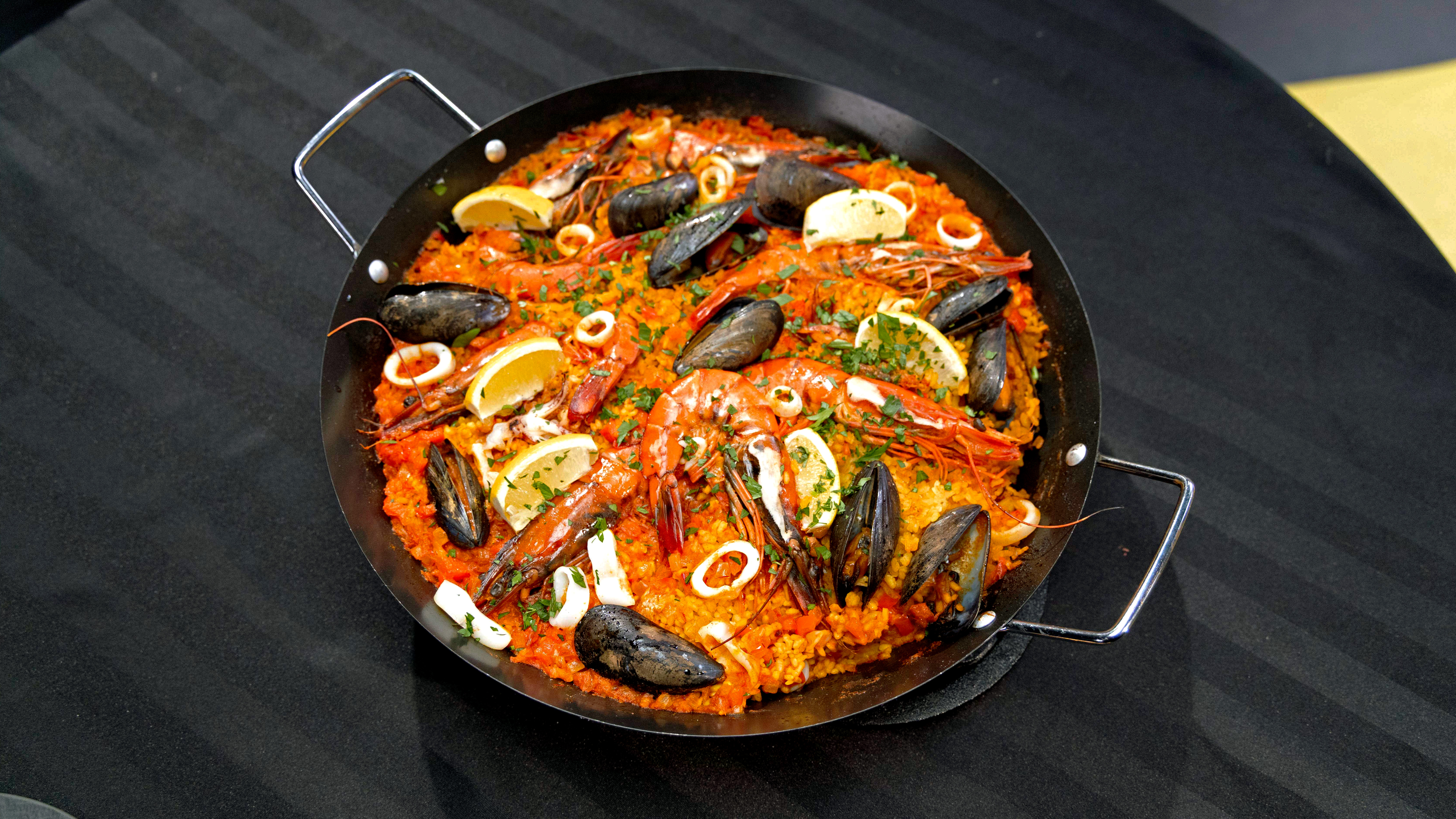 Spanish Seafood Paella
