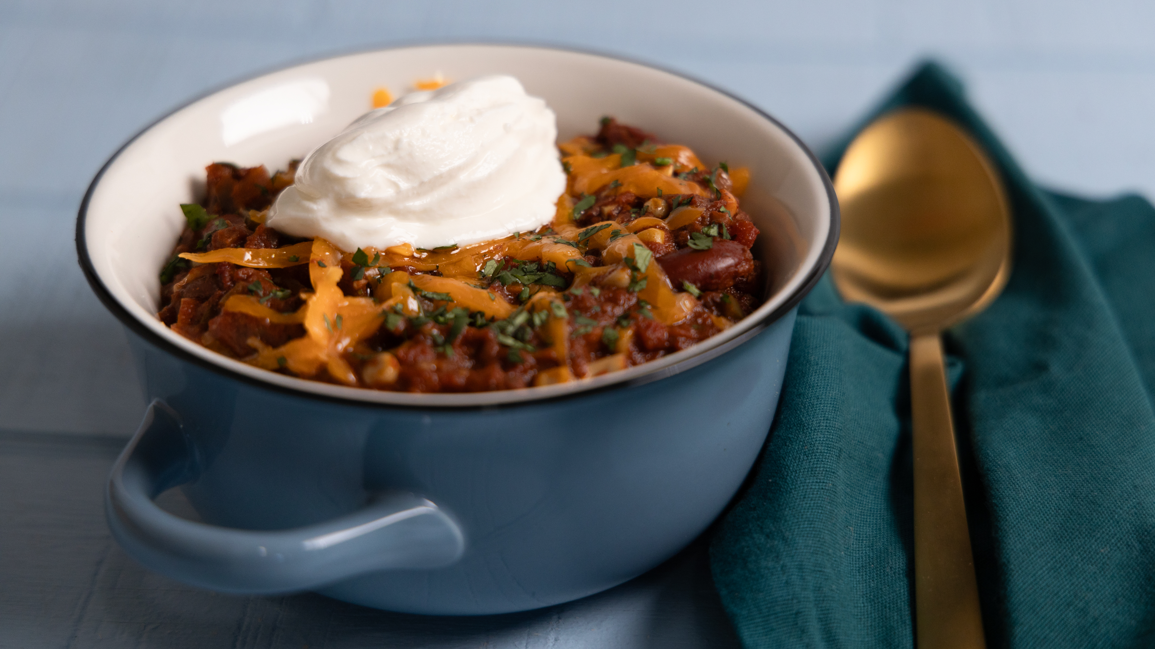 Texas Style Walnut Veggie Chili