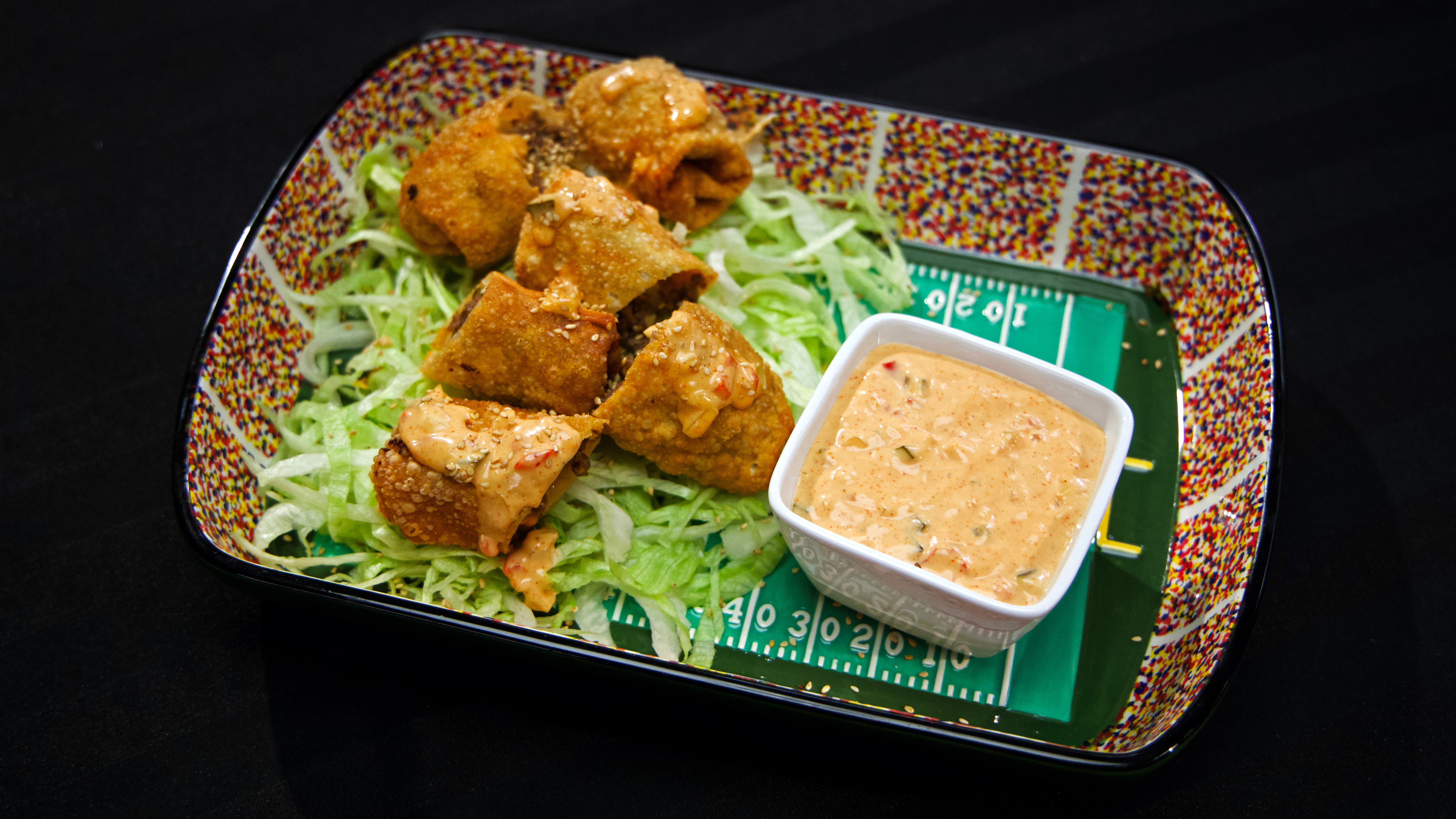 Big Mac Egg Rolls