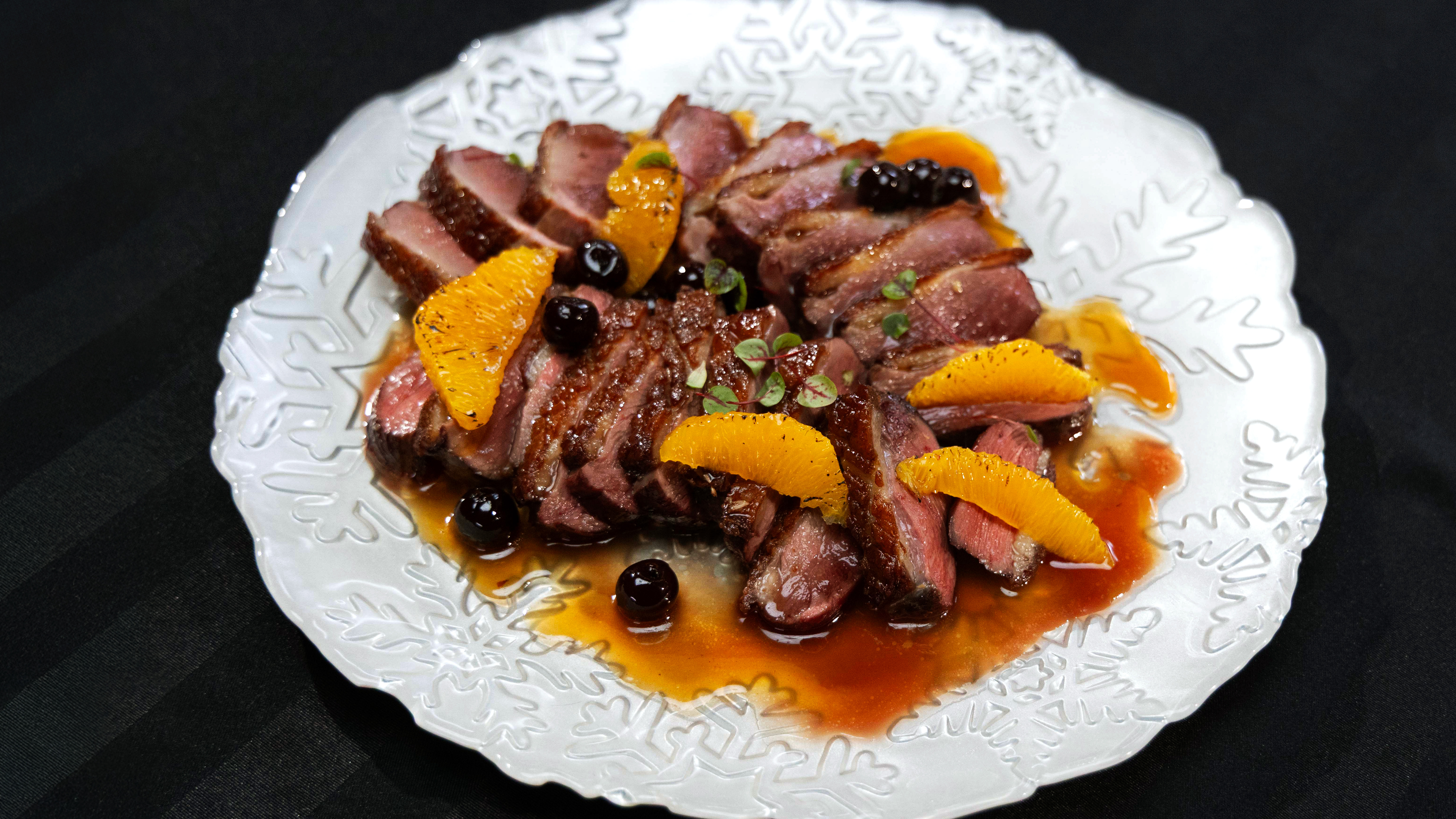 “Old Fashioned” Duck Breast