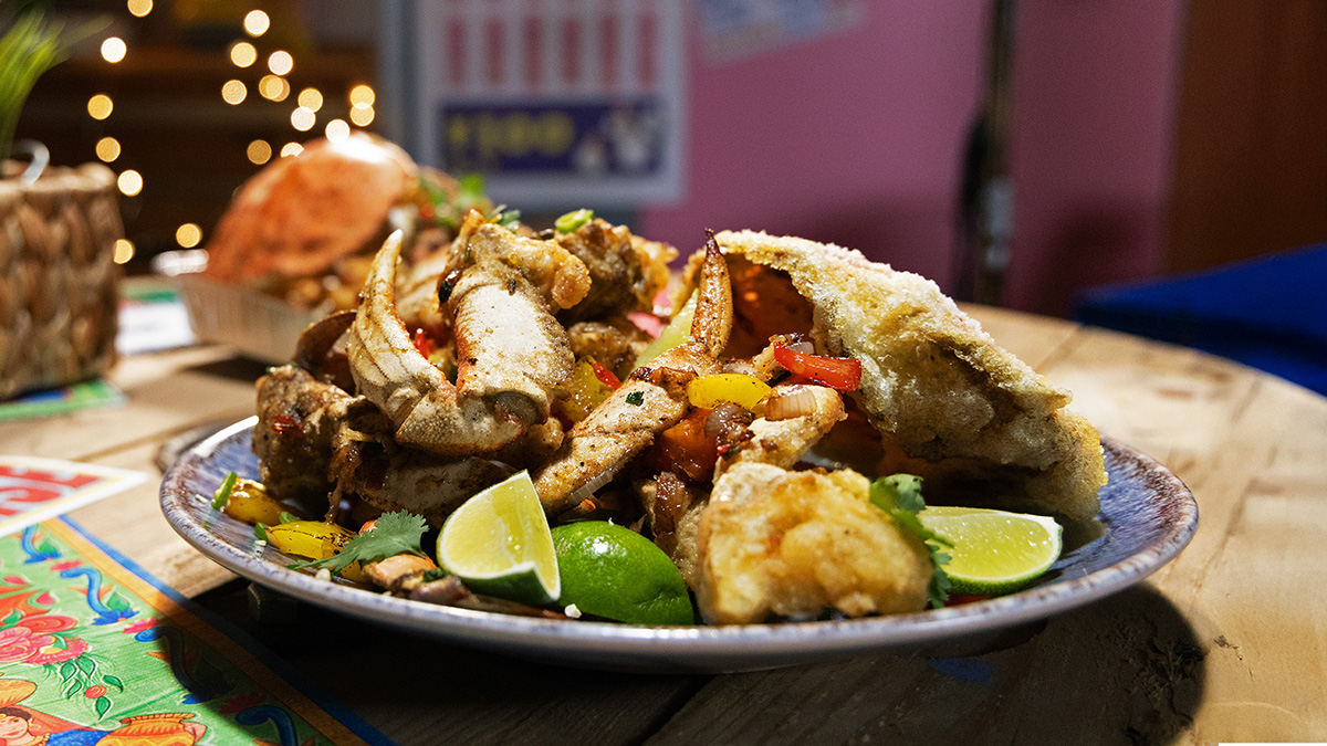 Cua Rang Muối Tiêu - Salt and Pepper Crab (Vietnam)