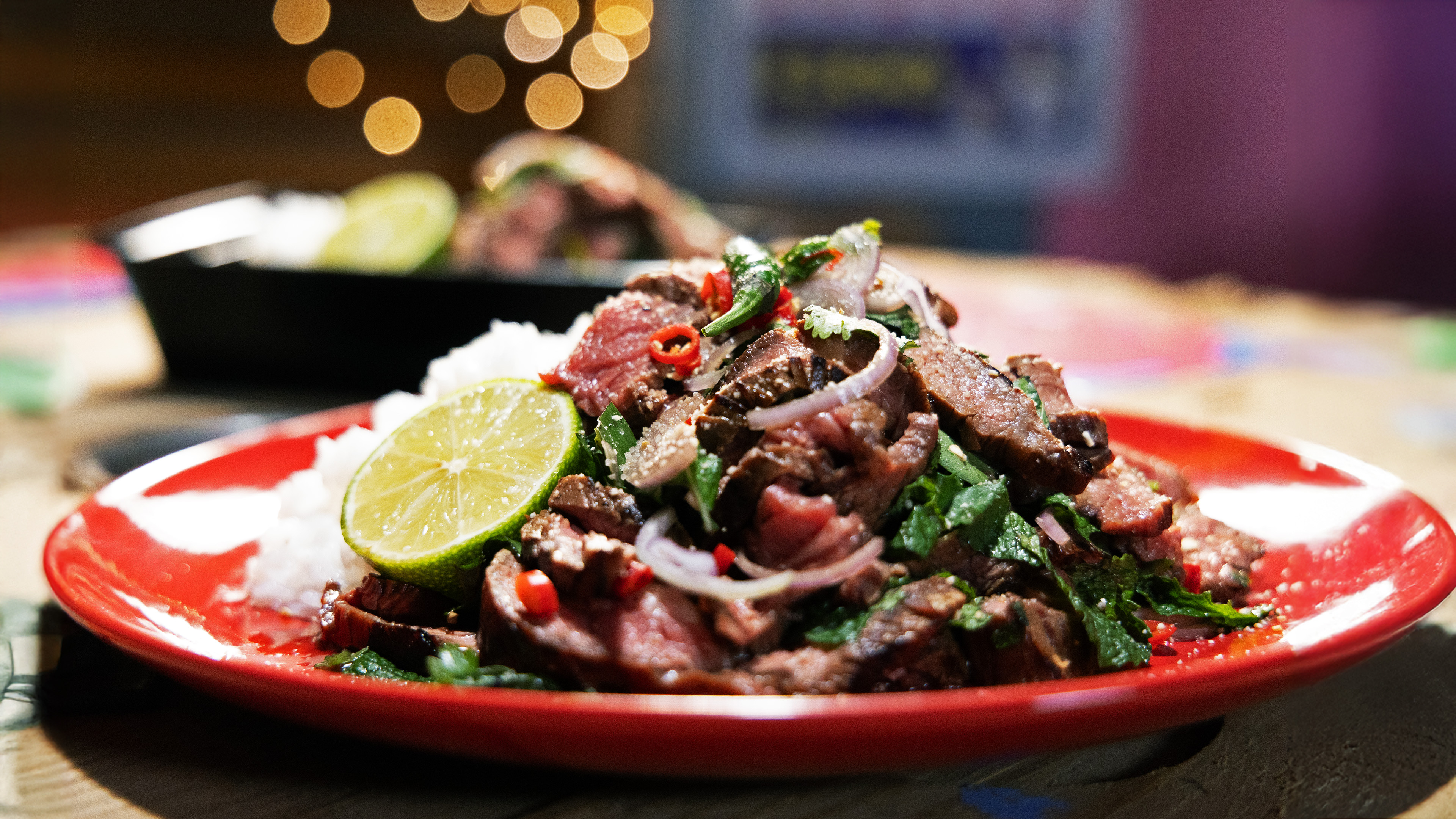 Neua Yang Nam Tok Beef Waterfall Salad