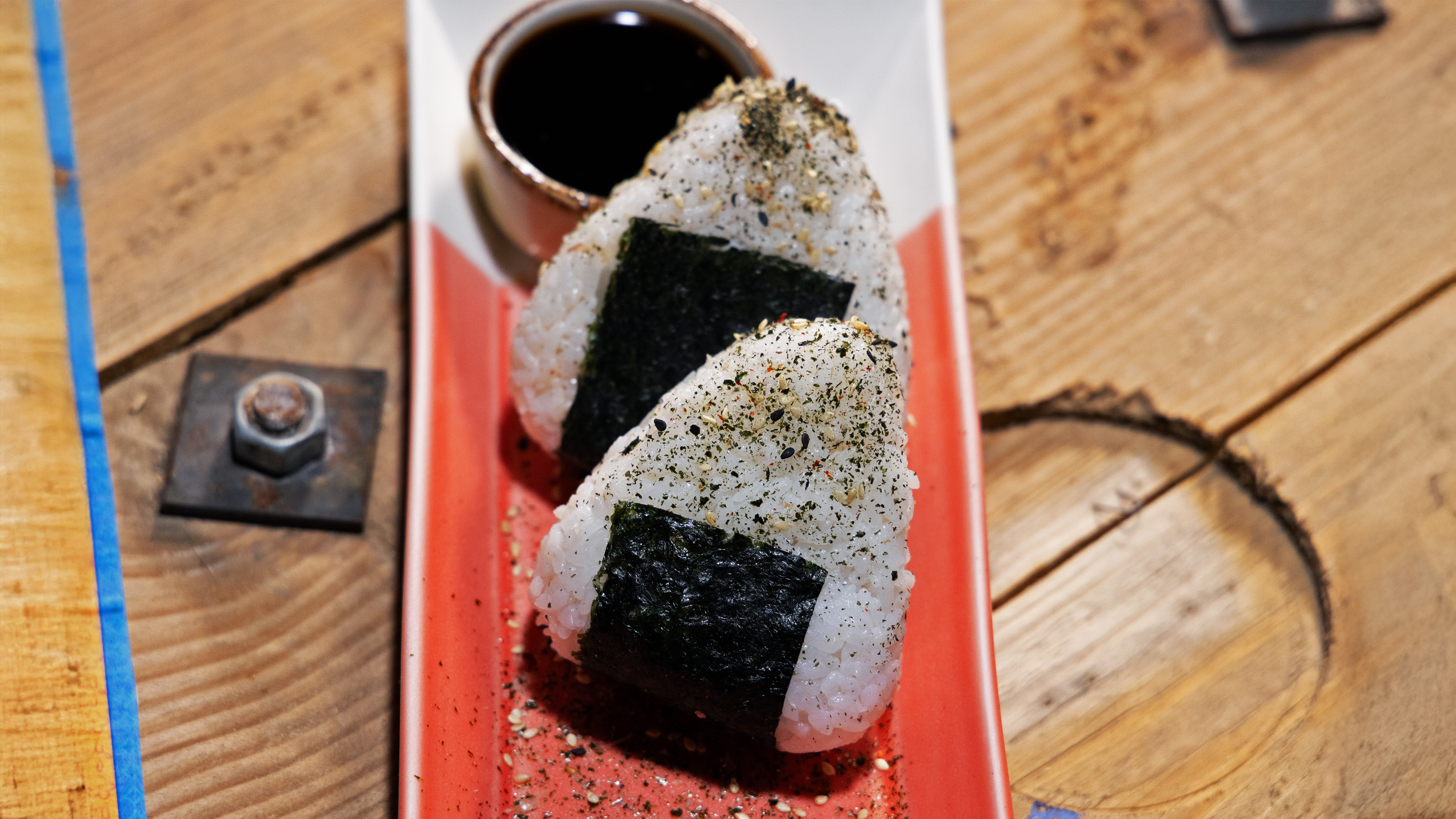 Rainbow Roll Onigiri