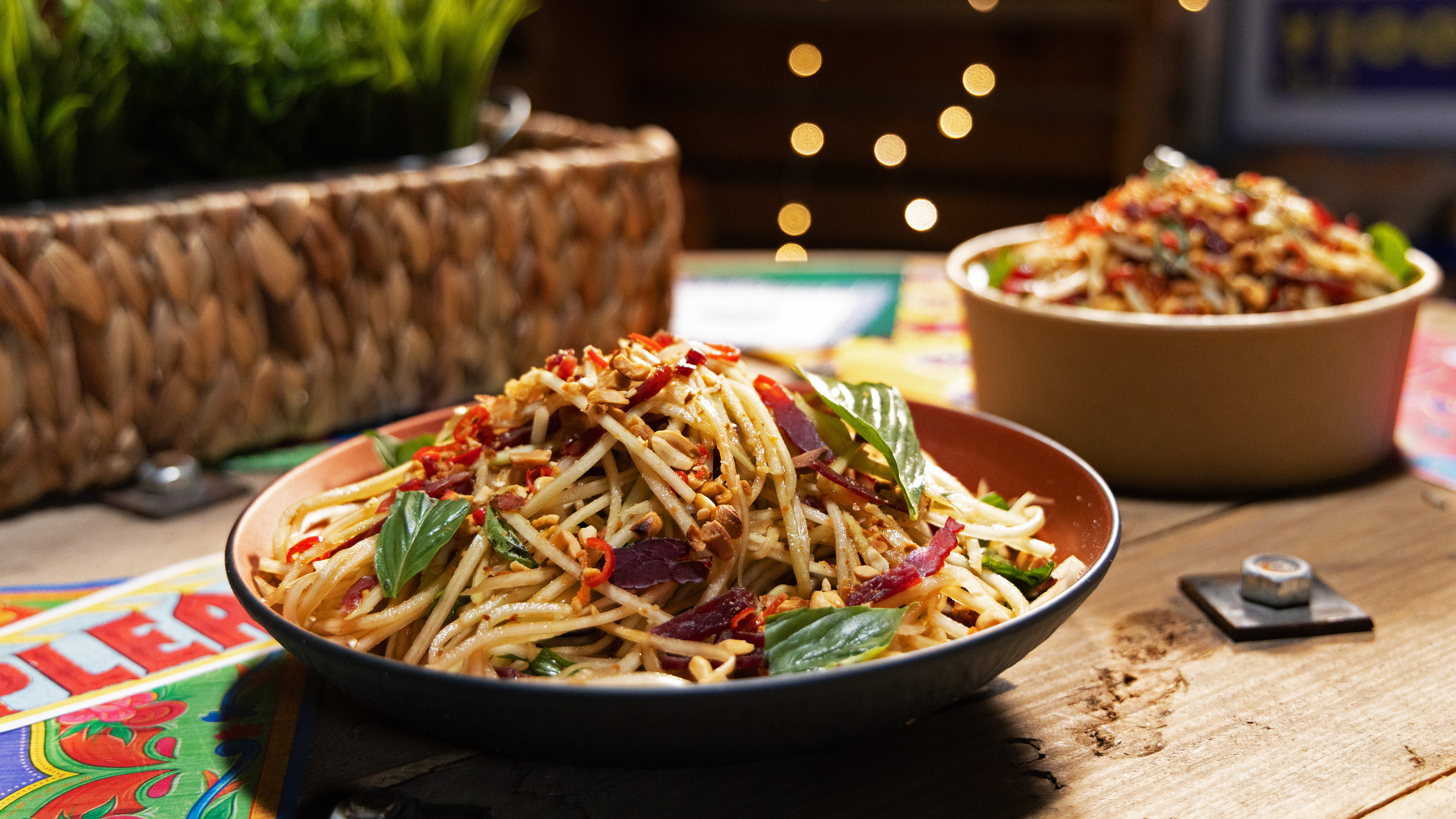 Gỏi Đu Đủ Khô Bò – Green Papaya and Beef Jerky Salad- Vietnam