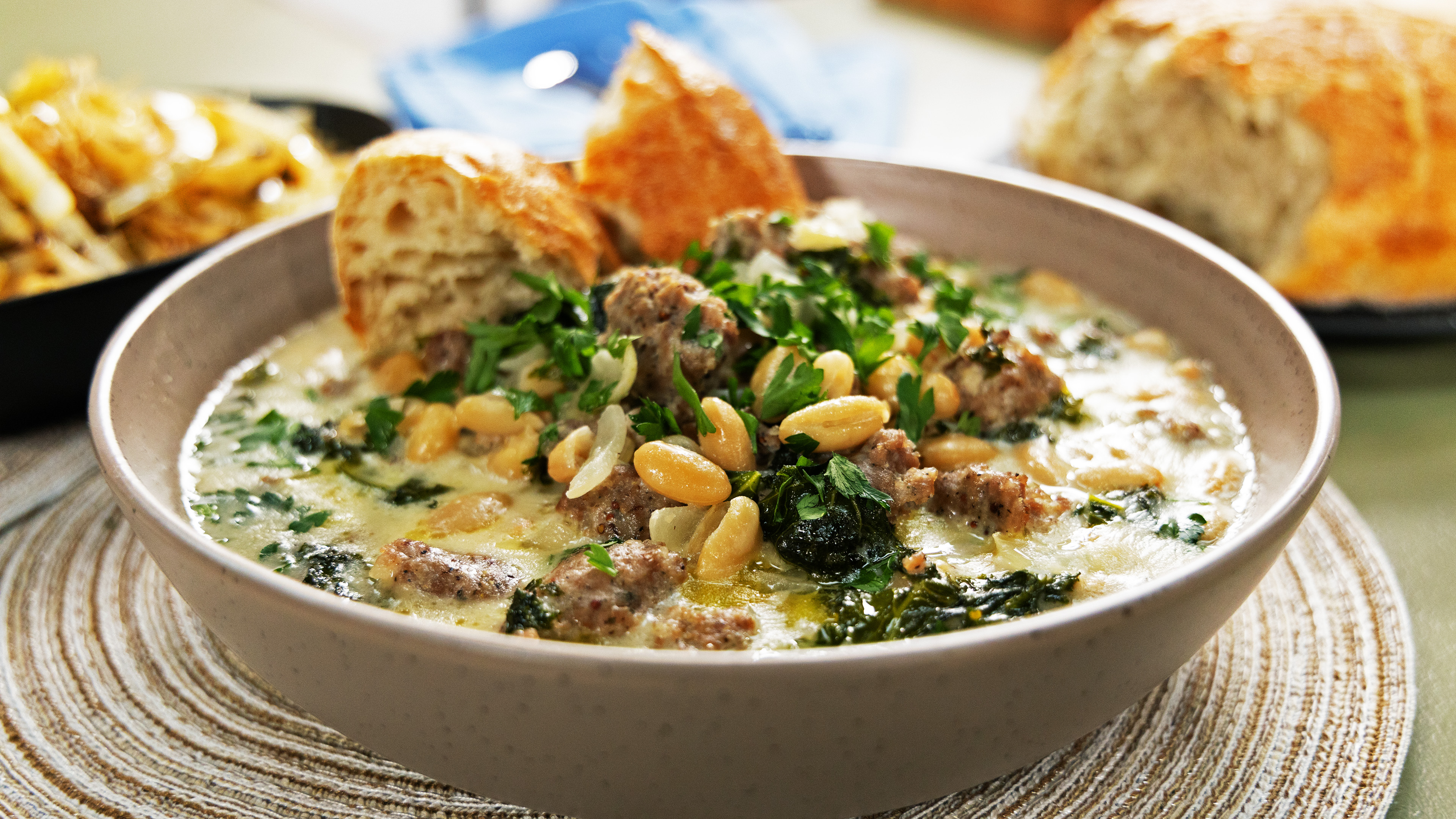 Bratwurst and White Bean Cassoulet