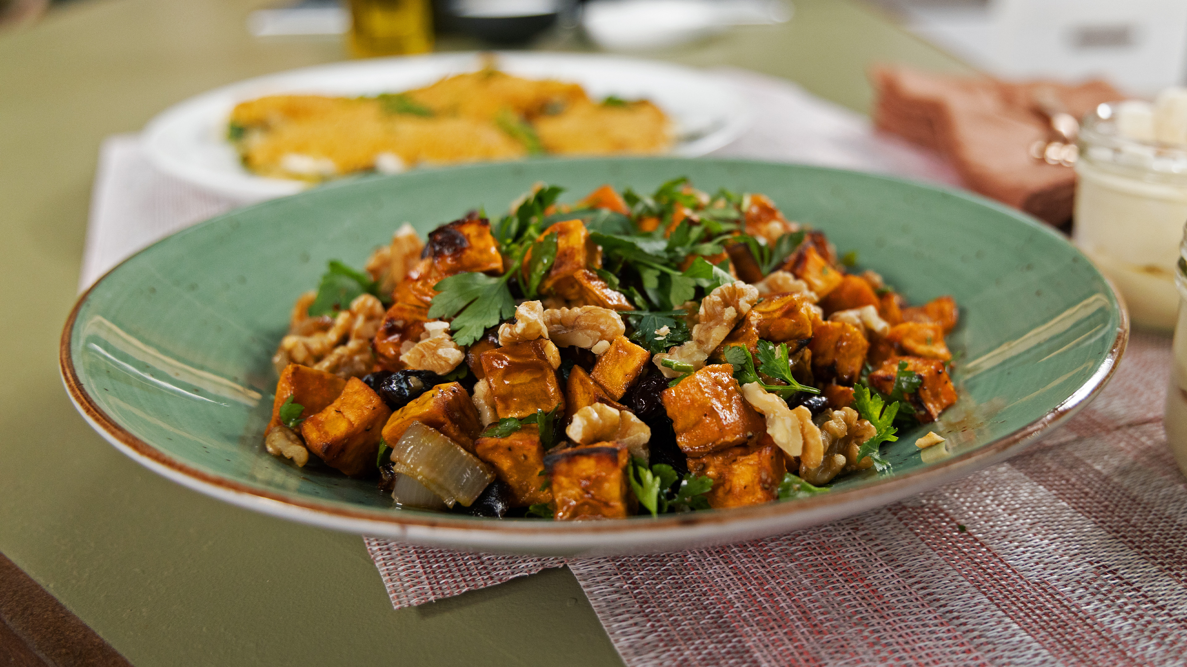 Warm Sweet Potato Salad