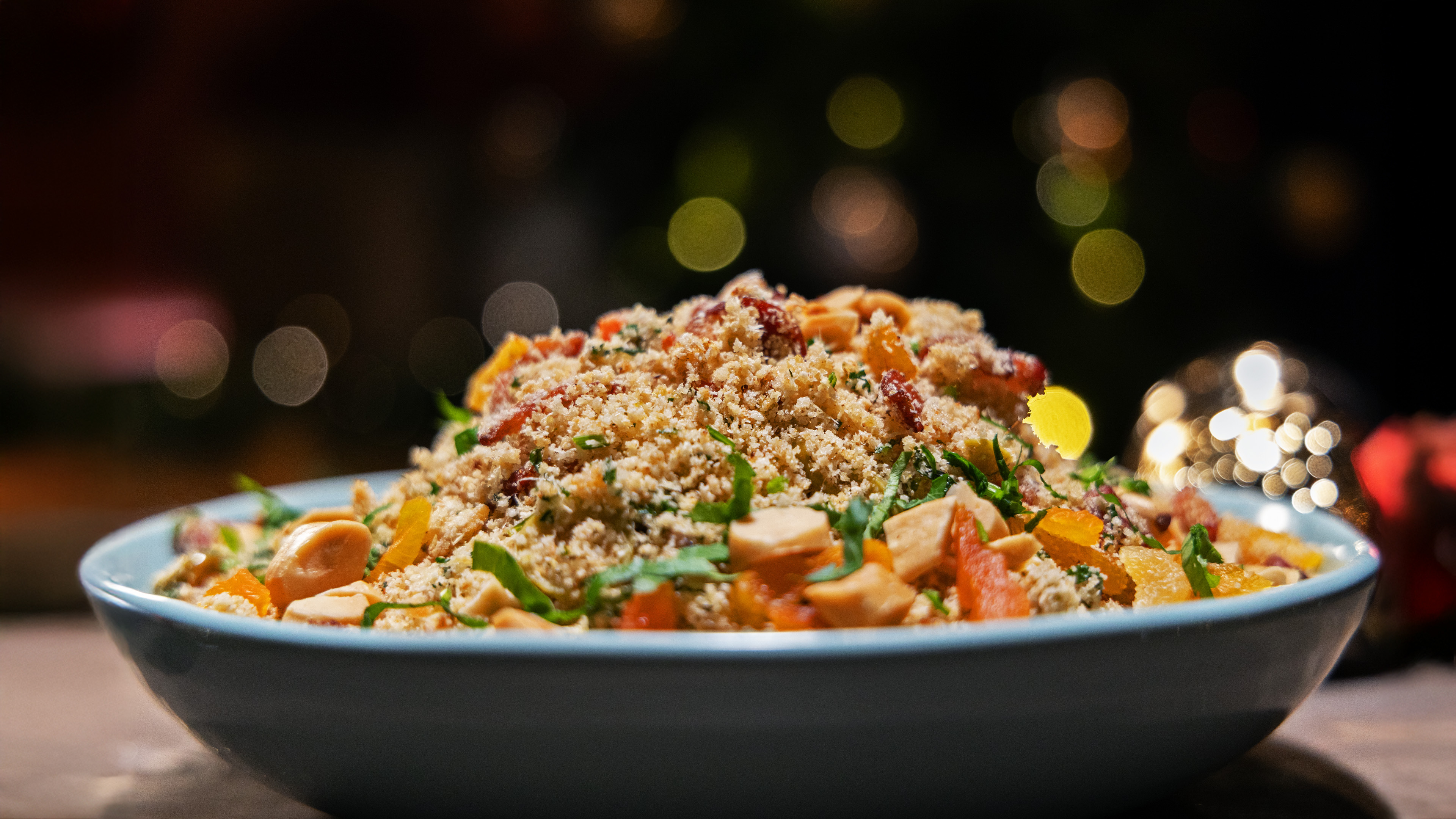 Brazilian Christmas Farofa Farofa de Natal