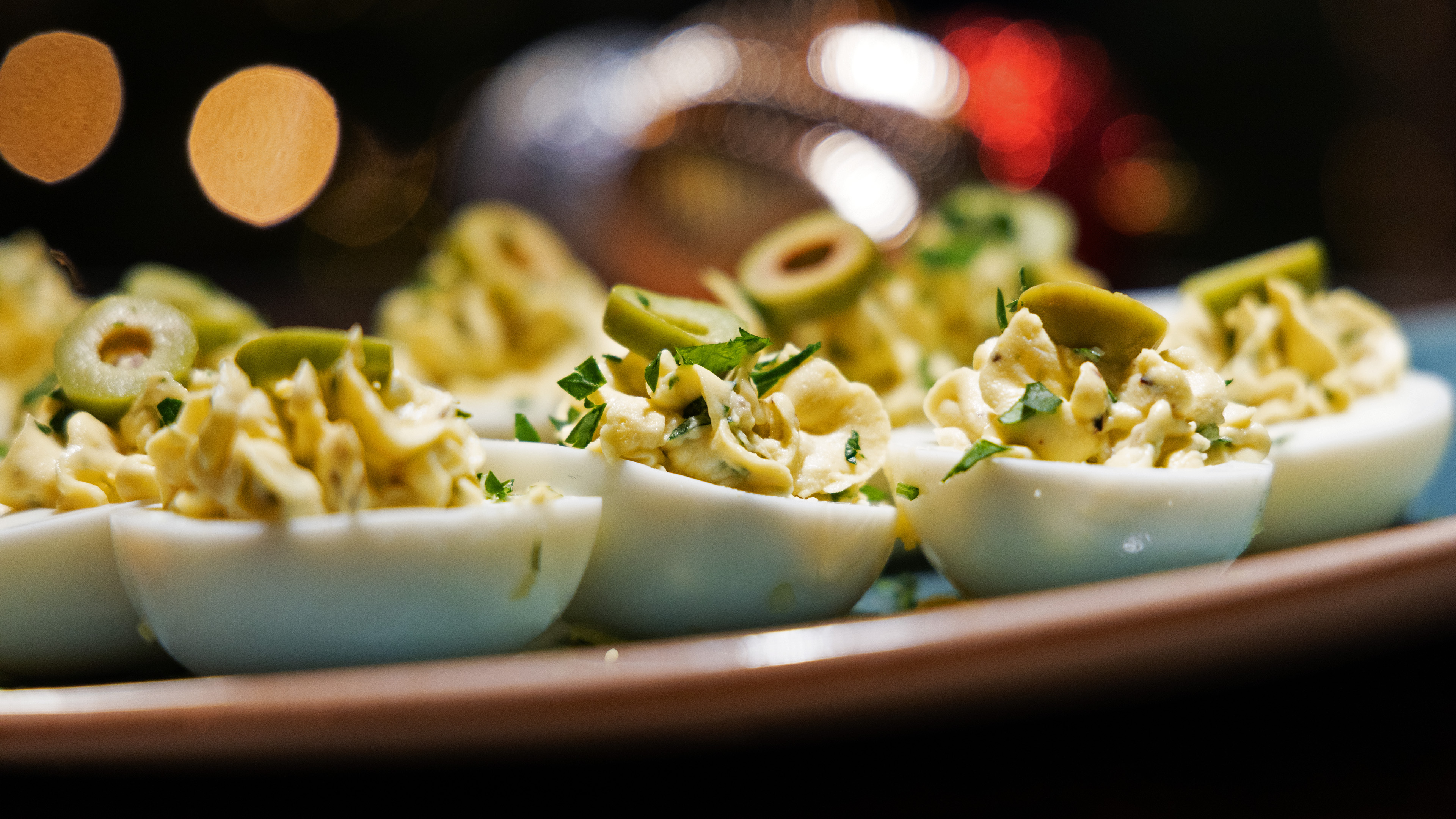 Argentine Deviled Eggs Huevos Rellenos