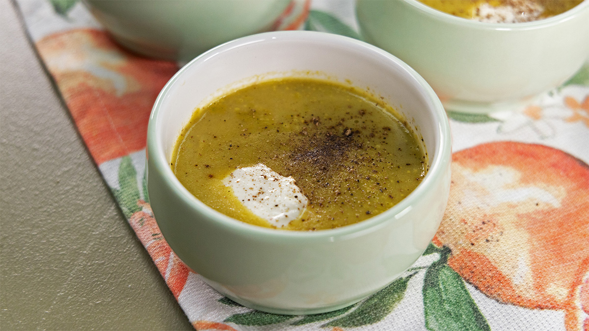Asparagus Soup with Dill