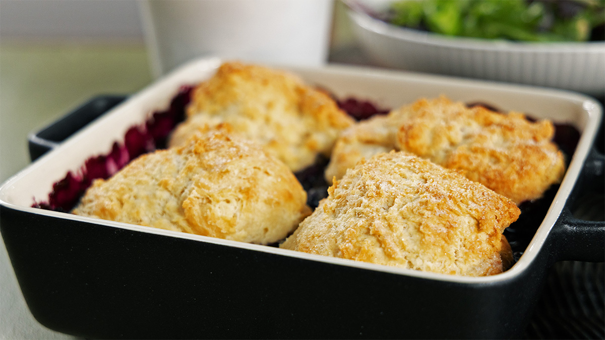 Quick Blueberry Cobbler Recipe