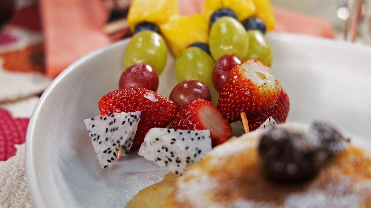 Rainbow Fruit Skewers Recipe