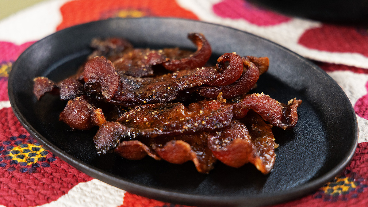 Sweet and Peppery Bacon Recipe