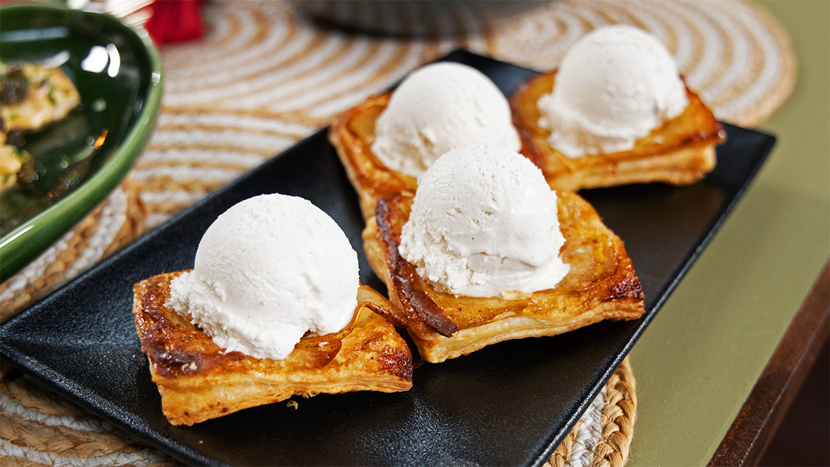 Upside Down Apple and Pear Tarts Recipe