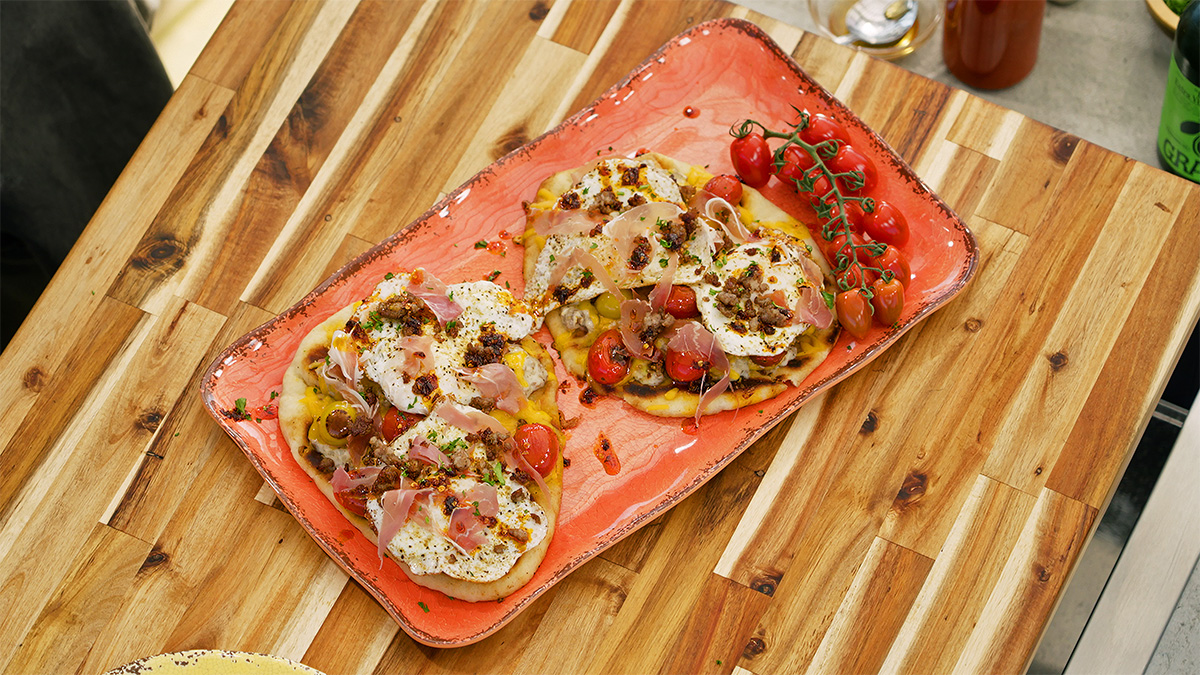 Breakfast Flatbread Recipe