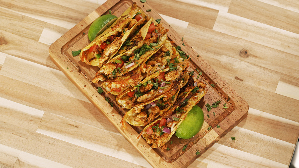 Birria-Style Chicken Tacos