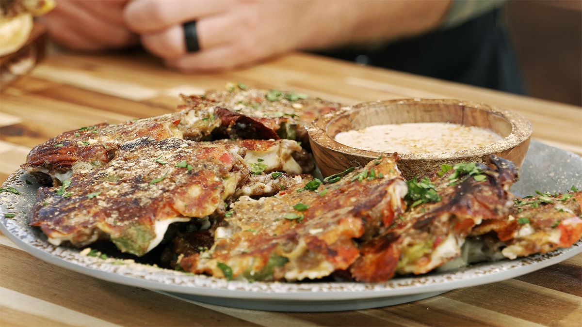 Cheesesteak Fritters Recipe