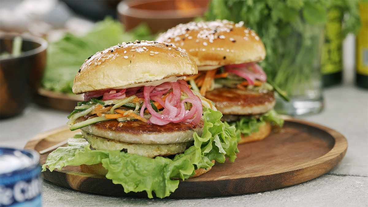 Hawaiian Tuna Burger Recipe