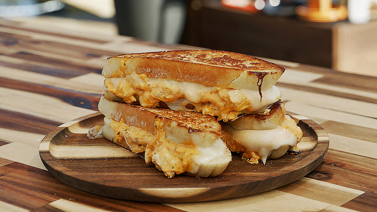 Buffalo Chicken Grilled Cheese Recipe