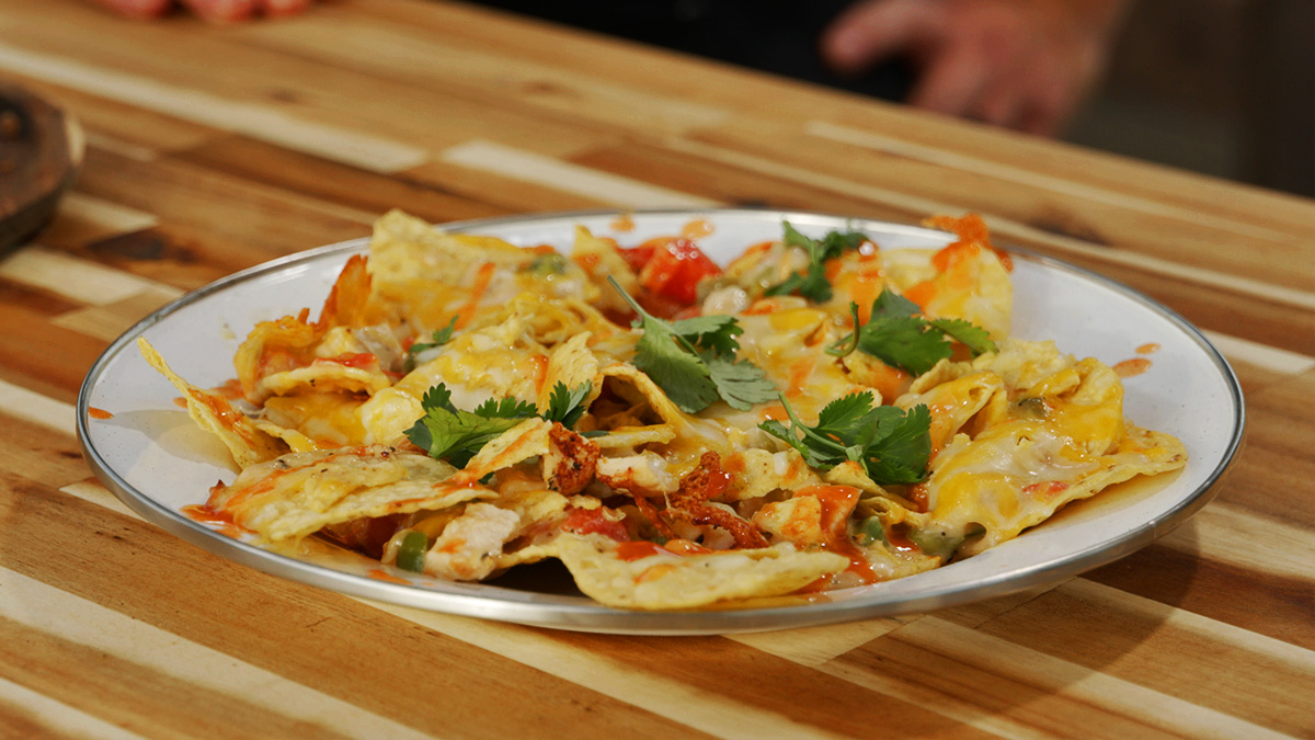 Chicken Casserole Nachos Recipe