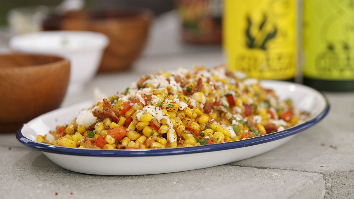Bacon Fried Corn Recipe