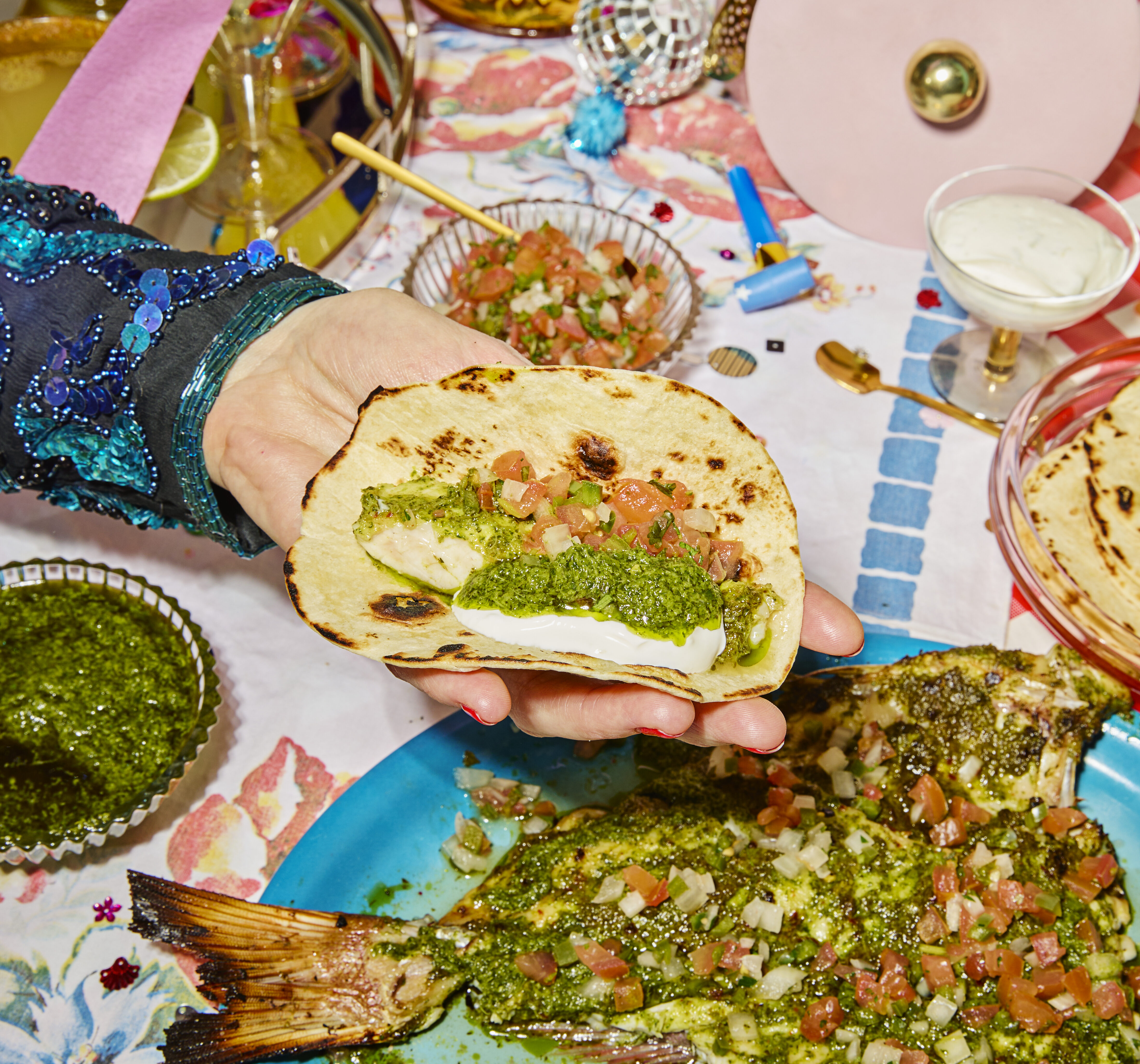 Authentic Salsa Verde Snapper Recipe