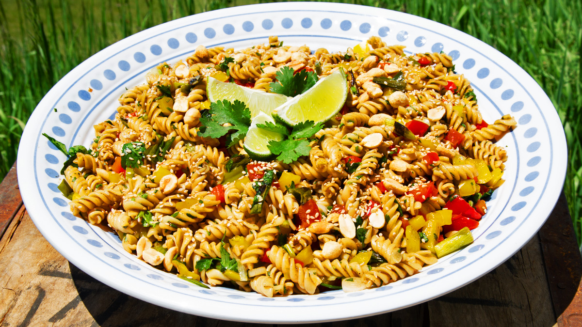 Irresistible Summer Asian Pasta Salad Recipe