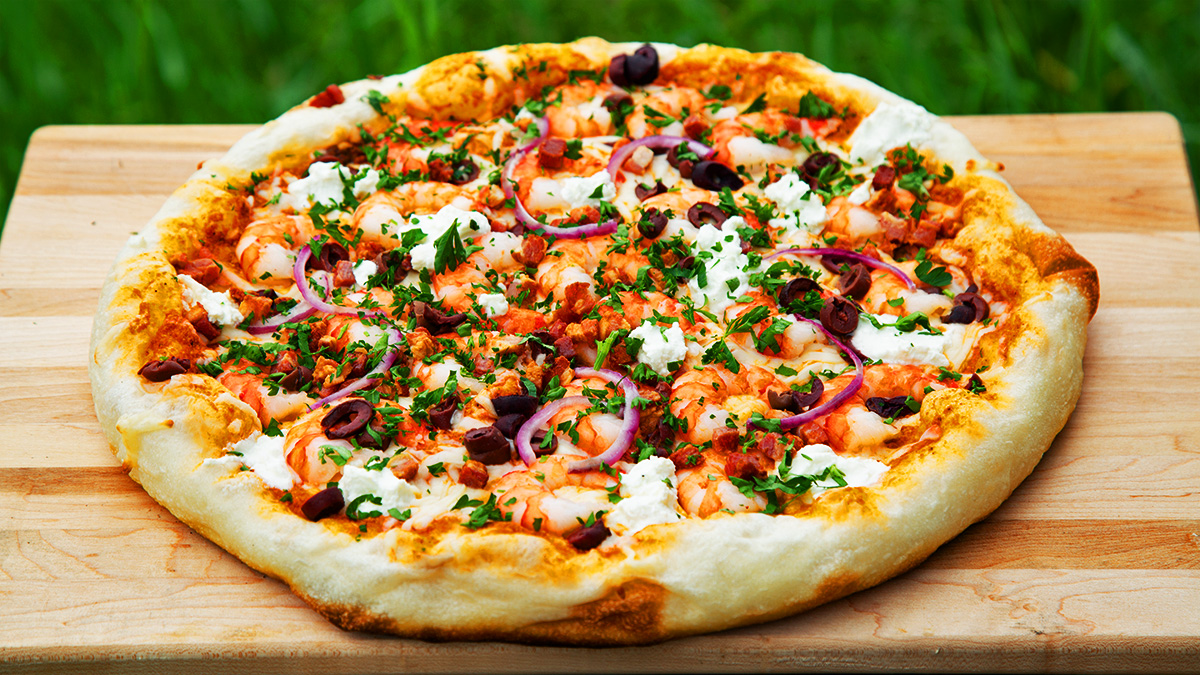 Ultimate Grilled Shrimp Pizza Recipe