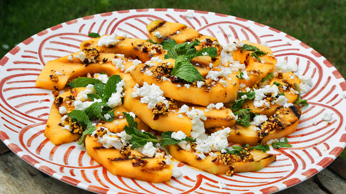 Refreshing Grilled Cantaloupe Recipe