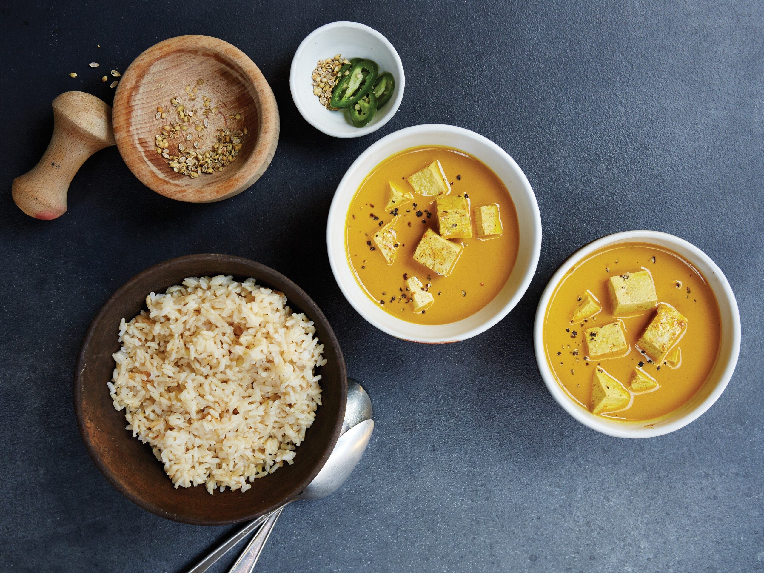 Ultimate Tofu in Coconut Carrot Curry Recipe
