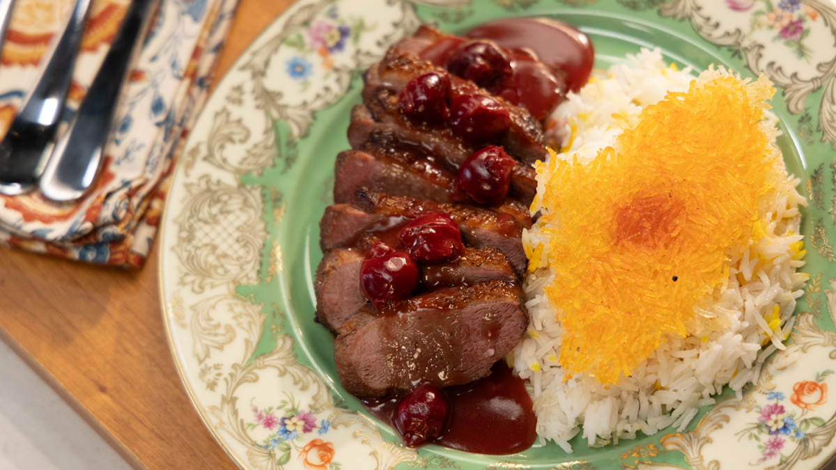 Exceptional Duck Breast with Sour Cherry Sauce Recipe