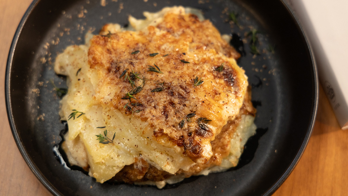 Zesty Scalloped Potatoes Recipe