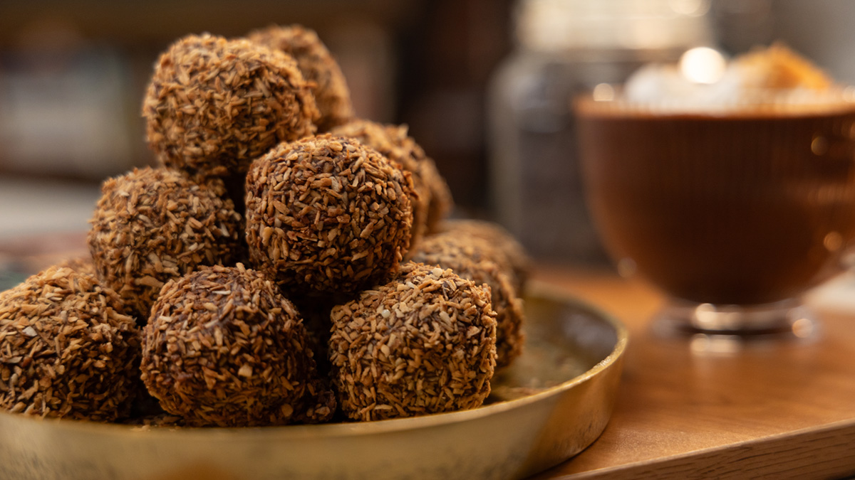 Irresistible Toasted Coconut Cannabis Truffles Recipe