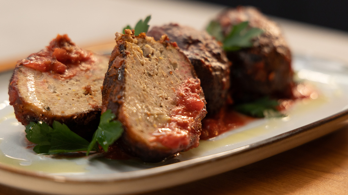Tasty Turkey Meat Loaf with Nomato Glaze Recipe