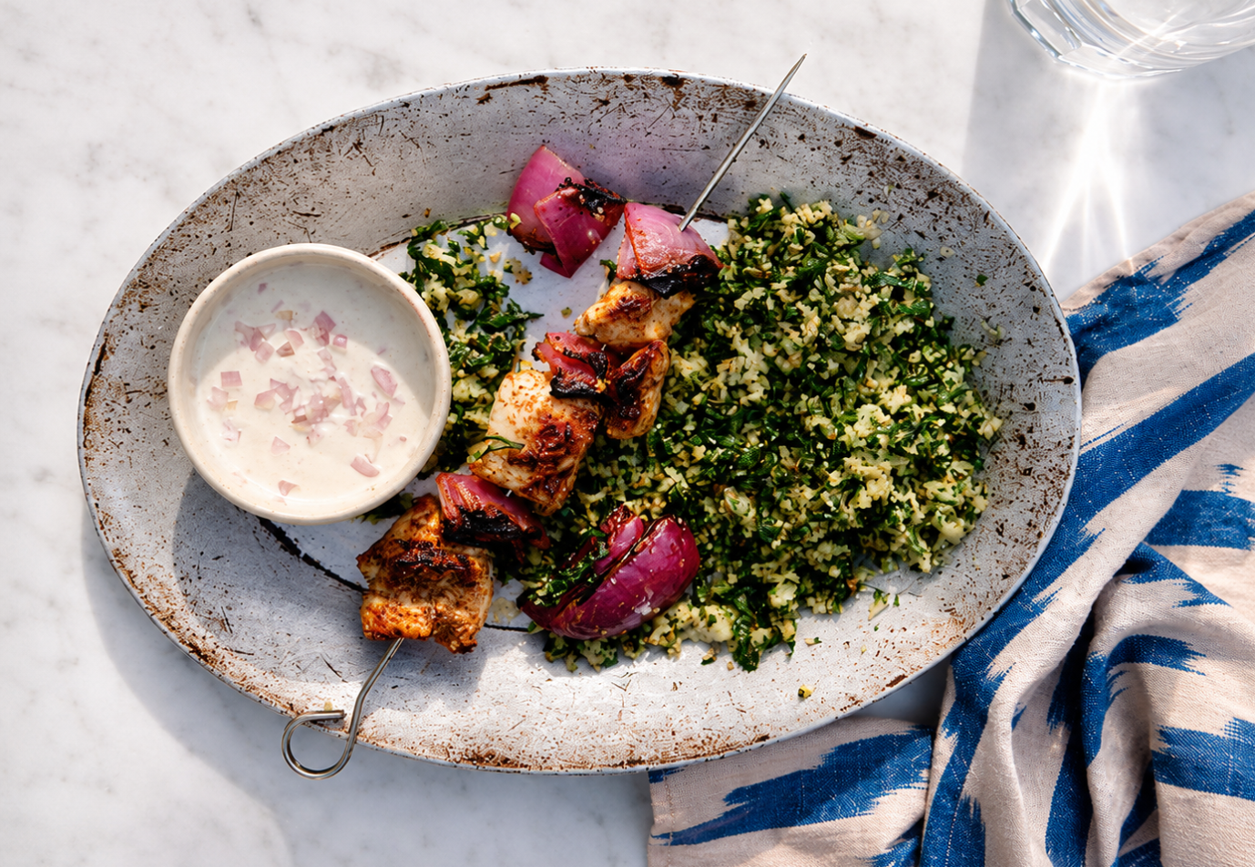 Flavorful Za'atar Chicken Bowl Recipe