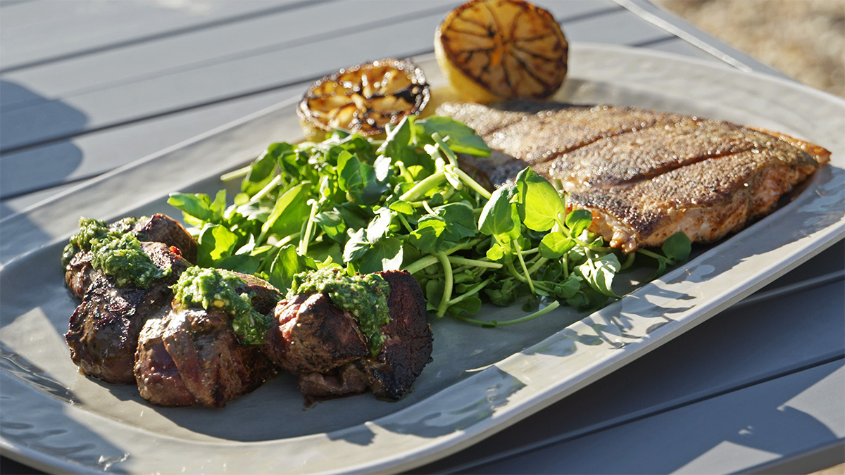 Delicious Trout and Venison Tenderloin Recipe