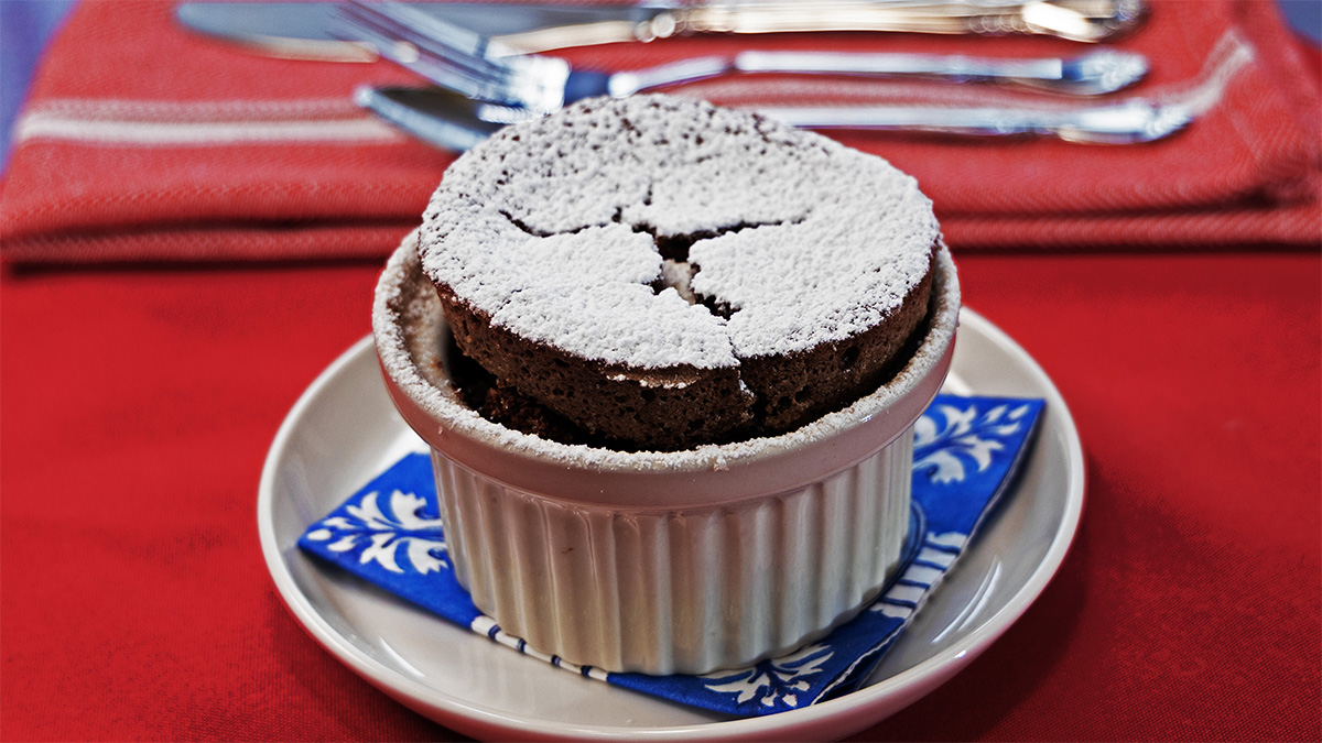 Dramatic Chocolate Soufflé Recipe