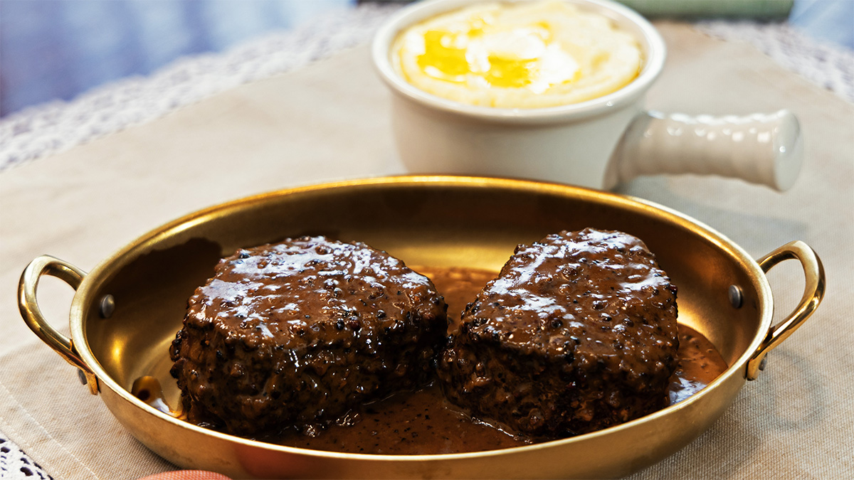 Classic Steak au Poivre Recipe