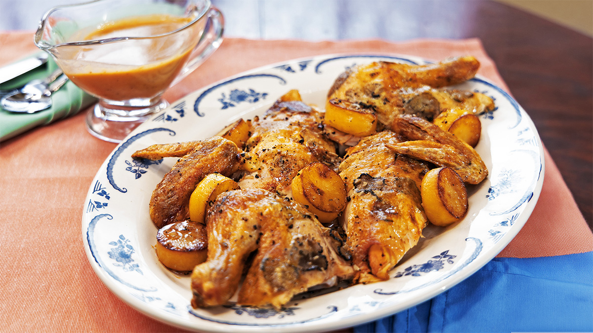Poulet Roti aux Truffes Recipe