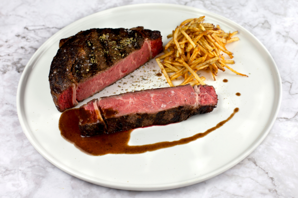Cast Iron Ribeye Steak