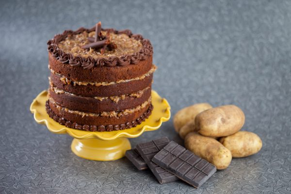 Mashed Potato German Chocolate Cake from Flour Power