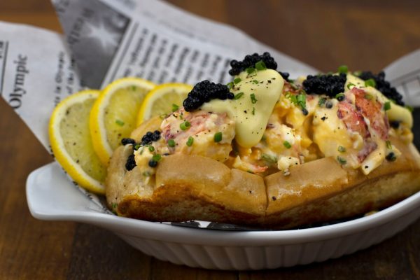 Lobster Roll with Hollandaise