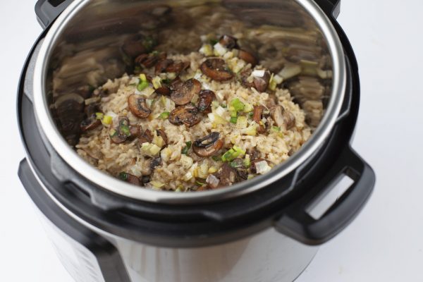 Mushroom and Thyme Risotto from Pressure's ON