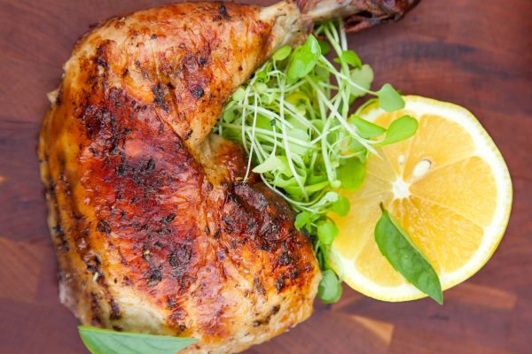 Lemonade Spit Roasted Chicken from Watts on the Grill
